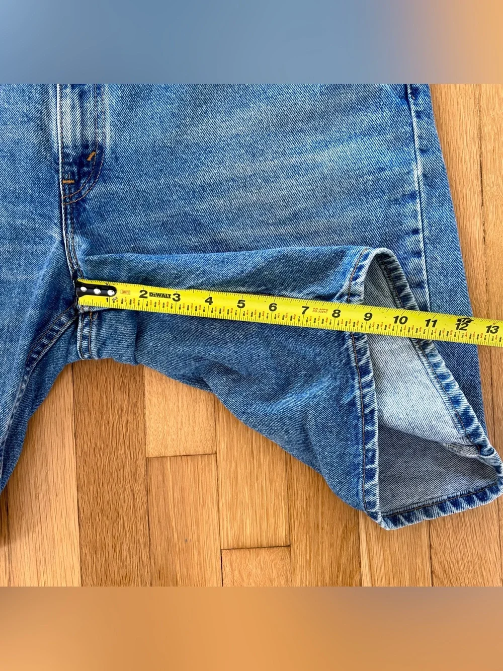 Vintage Levi’s 505 Denim Jorts Mens 40 Made In USA Y2K Distressed Jean Shorts